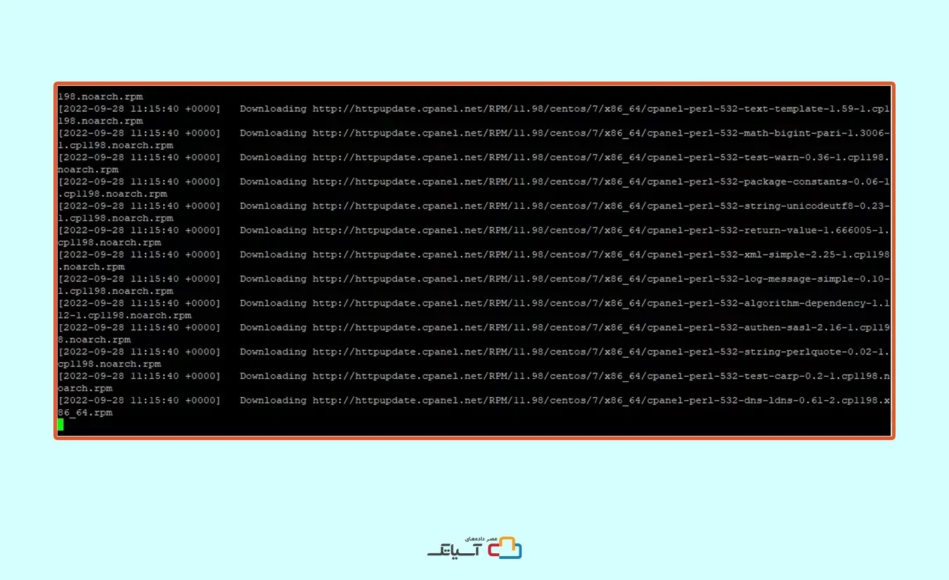 نصب cPanel