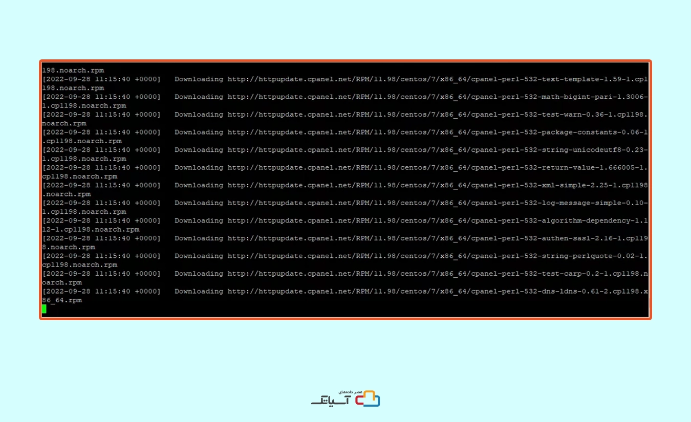 نصب cPanel
