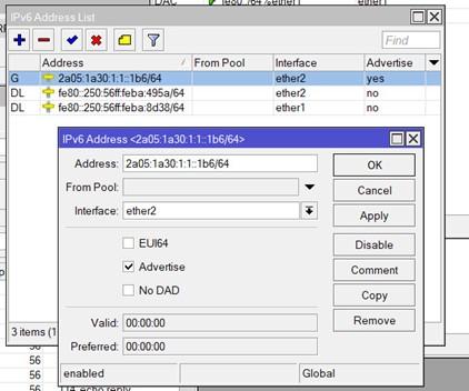 افزودن IPV6