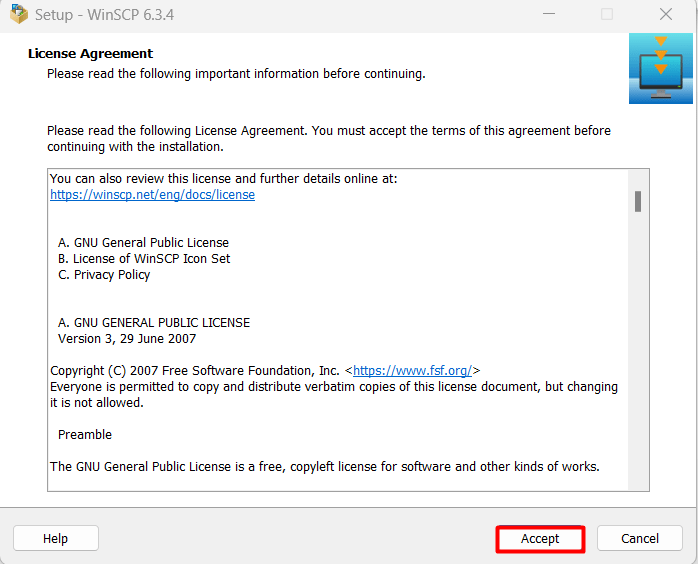 آموزش استفاده از WinSCP 