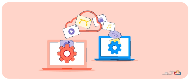 بخش‌های مختلف WinSCP 