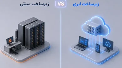 تفاوت زیرساخت ابری و زیرساخت سنتی