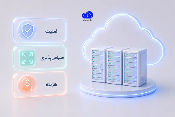 معیارهای کلیدی برای ارزیابی و انتخاب فضای ابری