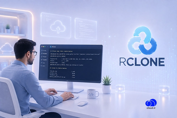 نحوه مشاهده و مدیریت فایل‌های فضای ابری در Rclone