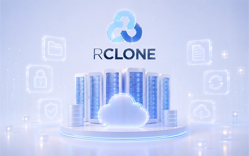 اتصال به فضای ابری ازطریق rclon