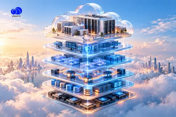 اجزای اصلی زیرساخت رایانش ابری